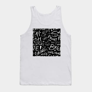 Fitness Pattern Tank Top